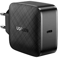 Мережевий зарядний пристрій Ugreen CD217 GaN PD QC4.0 Fast Charger 65W 3A Black (70817) - придбати в Дніпрі, Україні: ціна, характеристики | інтернет-магазин TOUCH