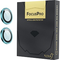 Захисне скло на камеру iLera FocusPro Lens для Apple iPhone 16/16 Plus Green (iLFPGre16) - придбати в Дніпрі, Україні: ціна, характеристики | інтернет-магазин TOUCH