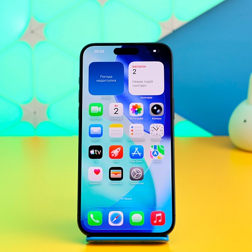 Смартфон Apple iPhone 15 Pro Max 256GB Blue Titanium (MU7A3) Б/У