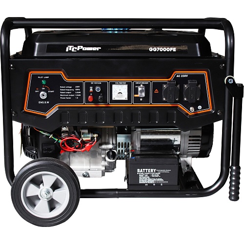 Генератор бензиновий ITC Power GG7000FE - придбати в Дніпрі, Україні: ціна, характеристики | інтернет-магазин TOUCH