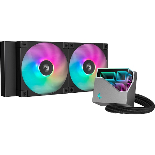 Система водяного охлаждения Deepcool LT240 ARGB Black (R-LT240-BKAMNC-G-1) UA