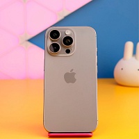 Смартфон Apple iPhone 16 Pro 128GB Natural Titanium (MYNG3) Б/У - придбати в Дніпрі, Україні: ціна, характеристики | інтернет-магазин TOUCH