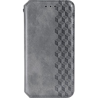 Чехол-книжка GETMAN Cubic Cover Case для Xiaomi Redmi Note 12 Pro 4G/ 11 Pro 4G/ 5G Grey