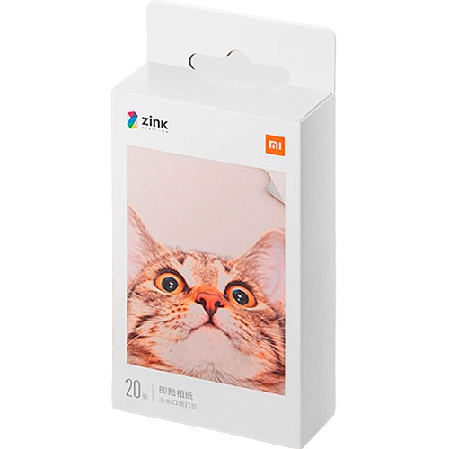 Бумага для фотопринтера Xiaomi Mi Pocket Print Instant Photo Paper 5x7.6см 287/20 (TEJ4019GL)