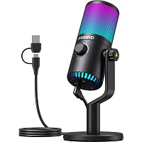 Мікрофон Maono DM30 RGB Black - придбати в Дніпрі, Україні: ціна, характеристики | інтернет-магазин TOUCH