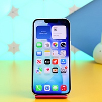 Смартфон Apple iPhone 14 128GB Starlight (MPUR3) Б/У