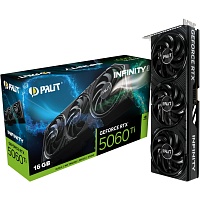 Видеокарта Palit GeForce RTX 5060 Ti Infinity 3 16GB (NE7506T019T1-GB2061S) UA