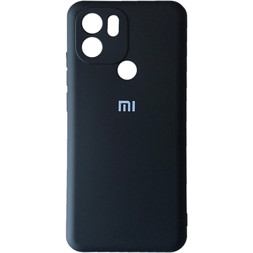 Чехол Full Silicone Case для Xiaomi Redmi A1+/A2+/Poco C50 Black