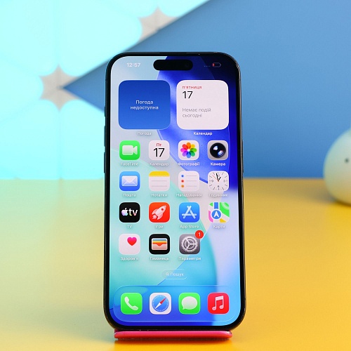 Смартфон Apple iPhone 15 Pro 128GB Black Titanium (MTUV3) Б/У