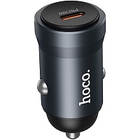 Автомобильное зарядное устройство Hoco Z62A Energy Metal Gray