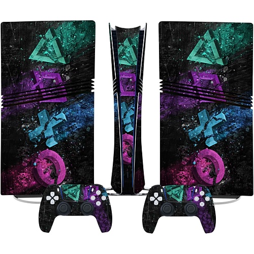 Наклейки для консолі DK Console Skin Sticker для PS5 Pro Digital (0773) - придбати в Дніпрі, Україні: ціна, характеристики | інтернет-магазин TOUCH