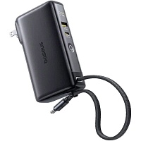 Зовнішній акумулятор Baseus Nomos NT11 Omni Charge 10000mAh 67W Black (P10078807123-00) - придбати в Дніпрі, Україні: ціна, характеристики | інтернет-магазин TOUCH