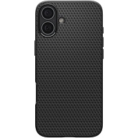 Чохол Spigen Liquid Air для Apple iPhone 16 Matte Black (ACS08194) - придбати в Дніпрі, Україні: ціна, характеристики | інтернет-магазин TOUCH