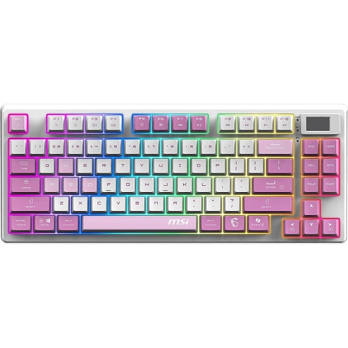 Клавиатура MSI Forge GK600 TKL Wireless UA Violet (S11-43UAQ01-HH9)