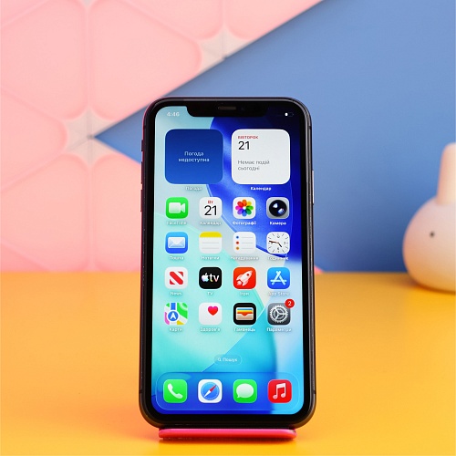 Смартфон Apple iPhone 11 64GB Black (MWLT2) Б/У