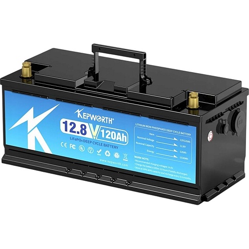 Аккумулятор Kepworth LiFePO4 12V (12.8V/120Ah/1440Wh) (KW-12-120)
