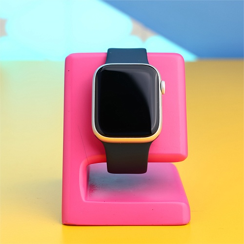 Смарт-часы Apple Watch Series 9 GPS 45mm Silver Aluminum Case with Blue Sport Band S/M (MR9D3) Б/У