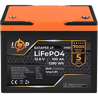 Акумулятор LogicPower LiFePO4 Smart BT 12V (12.8V/100Ah/1280Wh) (BMS 100A/50А) (24662) - придбати в Дніпрі, Україні: ціна, характеристики | інтернет-магазин TOUCH
