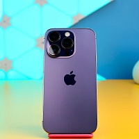 Смартфон Apple iPhone 14 Pro 128GB Deep Purple (MQ0G3) Б/У
