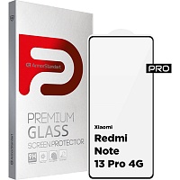 Защитное стекло ArmorStandart Pro Full Glass для Redmi Note 13 Pro 4G/ Poco M6 Pro 4G/ Note 14S Black (ARM73387)
