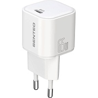 Мережевий зарядний пристрій Senteo Z-20 PD3.0+QC3.0 65W White - придбати в Дніпрі, Україні: ціна, характеристики | інтернет-магазин TOUCH