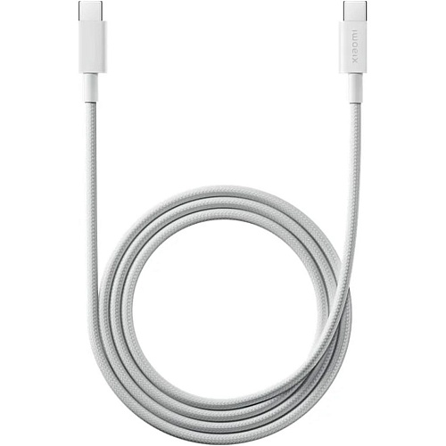 Кабель Xiaomi USB-С to USB-C 3A 1m White (BHR087GL)