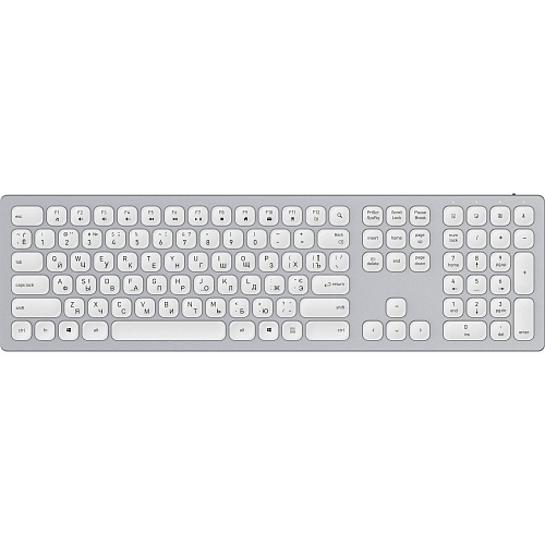 Клавиатура OfficePro SK1550 Wireless White (SK1550W)
