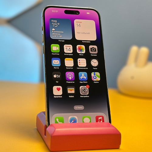 Смартфон Apple iPhone 14 Pro Max 256GB Deep Purple eSim (8196) Б/У - придбати в Дніпрі, Україні: ціна, характеристики | інтернет-магазин TOUCH