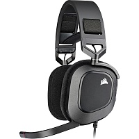 Игровые наушники Corsair HS80 RGB Carbon (CA-9011237) 