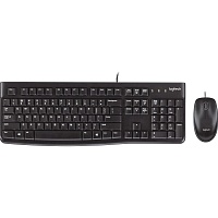 Комплект (клавиатура + мышь) Logitech MK120 UA Black (920-002563)