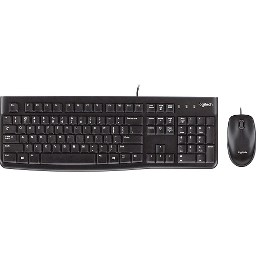 Комплект (клавиатура + мышь) Logitech MK120 UA Black (920-002563)