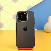 Смартфон Apple iPhone 15 Pro 128GB Black Titanium (MTUV3) Б/У