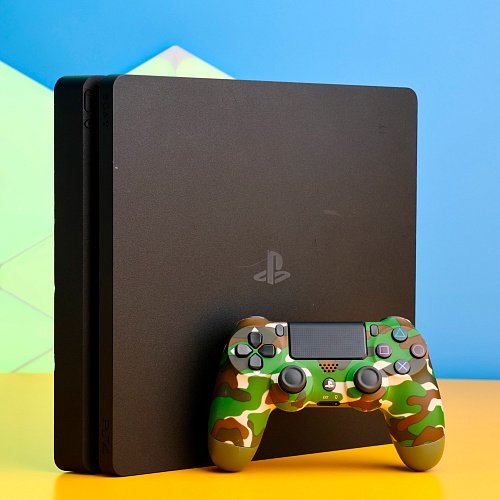 Игровая консоль Sony PlayStation 4 Slim 1TB Black Б/У