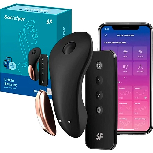 Смарт-вібратор Satisfyer Little Secret з пультом дистанційного керування (SO5056) - придбати в Дніпрі, Україні: ціна, характеристики | інтернет-магазин TOUCH