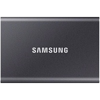 Внешний SSD накопитель Samsung T7 2TB Titan Gray (MU-PC2T0T/WW)