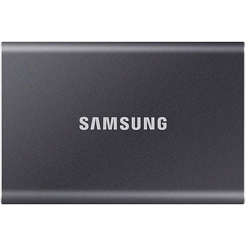 Внешний SSD накопитель Samsung T7 2TB Titan Gray (MU-PC2T0T/WW)