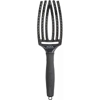 Щетка-расческа Olivia Garden Fingerbrush Combo Midnight Black Onyx (OGID1828)