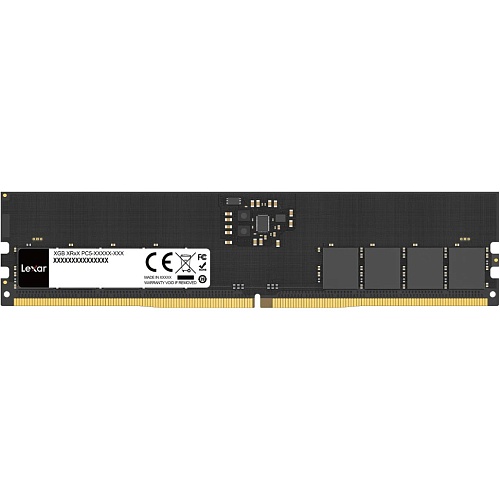 Модуль памяти DDR5 Lexar 8GB 5600MHz Black (LD5U08G56C46ST-BGS)