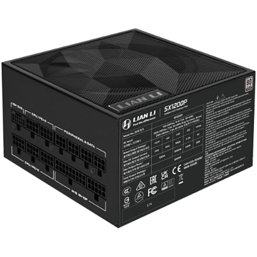 Блок питания Lian Li SX1200P Black (G9P.SX1200P.B000.EU)