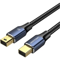 Кабель Vention Mini DisplayPort to Mini DisplayPort V1.4 2m Blue (HCGLH) - придбати в Дніпрі, Україні: ціна, характеристики | інтернет-магазин TOUCH