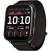Смарт-годинник Garmin Venu X1 Black with Slate Titanium Caseback and Black ComfortFit Nylon Band (010-02980-00/02)  - придбати в Дніпрі, Україні: ціна, характеристики | інтернет-магазин TOUCH