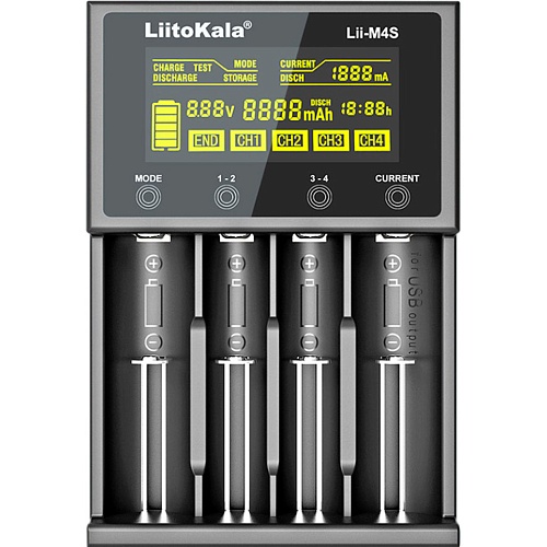 Зарядное устройство LiitoKala Lii-M4S 