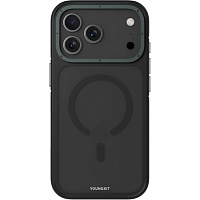 Чехол YoungKit Rocky Sand Magnetic для Apple iPhone 18 Pro Max Black