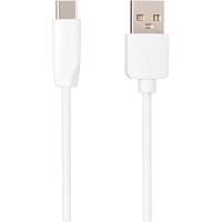 Кабель Gelius USB-A to USB-C 1m White OEM