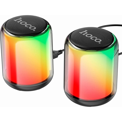 Акустическая система Hoco BS56 Colorful 2in1 Black (780805)