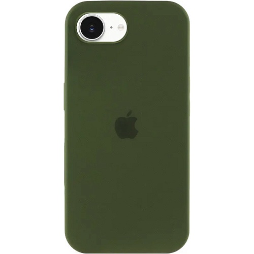 Чехол Silicone Case для Apple iPhone 17e/ 16e Dark Olive AA 