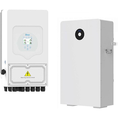 Система хранения энергии Deye SUN-5K-SG05 5kW + АКБ RW-F16 16kWh (51.2V/314Ah/16076Wh)