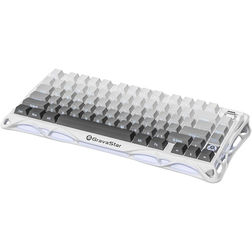 ≡ Клавиатура GravaStar Mercury K1 TKL UA White (GSK1_GWHT