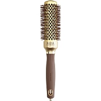 Термобраш Olivia Garden Expert Blowout Shine Wavy Bristle 35mm Gold&Brown (OGID2049)