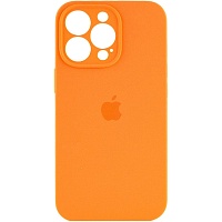 Чехол Silicone Case Camera Protect для Apple iPhone 16 Pro Max Orange AA